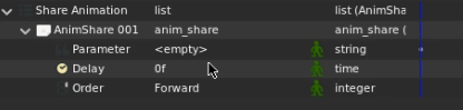 Synfig Text Group Share Animation controls