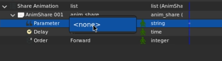 Synfig Text Group Share Animation controls